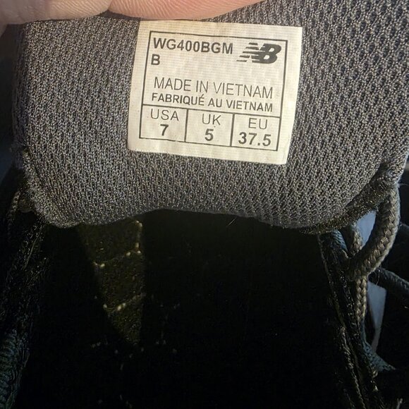 Womens Sz 7 B - New Balance Fresh Foam Roav Spikeless Golf Shoes Black Sneakers - Picture 9 of 9